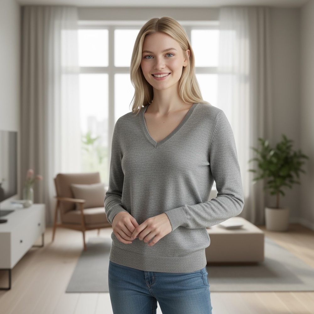 BANANA REPUBLIC V-Neck Sweater. Size Medium